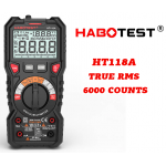 Habotest HT118A True RMS οικονομικό στιβαρό πολύμετρο ακριβείας