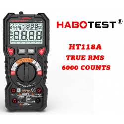 Habotest HT118A True RMS οικονομικό στιβαρό πολύμετρο ακριβείας