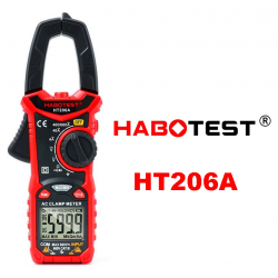 Habotest HT206A 4000 counts οικονομική αξιόπιστη αμπεροτσιμπίδα