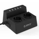 ORICO ODC-2A5U-V1 πολύπριζο ασφαλείας ποιότητας με 5 USB
