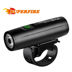 Superfire BL14 οικονομικό δυνατό επαναφορτιζόμενο φως ποδήλατου