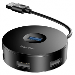 Baseus BASEUS CAHUB-F01 USB3.0 οικονομικό στρογγυλό HUB 5 θυρών