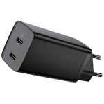 Baseus CCGAN2L-E01 65W 2USB-C φορτιστής ποιότητας γρήγορης φόρτισης