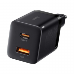 Baseus CCSUPP-E01 USB USB-C 30W οικονομικός φορτιστής ποιότητας γρήγορης φόρτισης