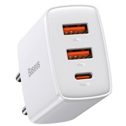 Baseus CCXJ-E02 2 USB USB-C  30W οικονομικός φορτιστής ποιότητας γρήγορης φόρτισης