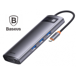 Baseus  WKWG050013 έξυπνο οικονομικό Hub USB-C συνδέσεων και φόρτισης