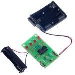 2102 KItronik Battery Tester Project Kit οικονομικό εκπαιδευτικό κιτ μέτρησης στάθμης μπαταρίας εκπαιδευτικές κατασκευές