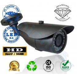 DMD193 Diamond AHD ir κάμερα εξωτερικού χώρου 1/3 SONY CMOS αισθητήρας 1.3mp 960h 960p varifocal 3mp με ir-cut 3DNR Sense up προστασίας και ασφάλειας