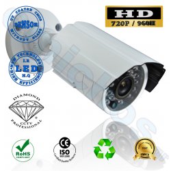 DMD203 Diamond AHD bullet κάμερα εξωτερικού χώρου 1/3 1mp CMOS  720p αισθητήρας φακό 3.6mm 2mp με ir-cut προστασίας και ασφάλειας