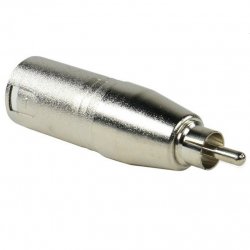 Proficon ADA10 adaptor XLR αρσενικό σε RCA αρσενικό