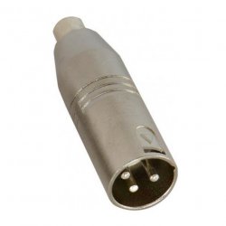 Proficon ADA11 adaptor XLR αρσενικό σε RCA θηλυκό