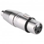 Proficon ADA12 adaptor XLR θηλυκό σε RCA θηλυκό