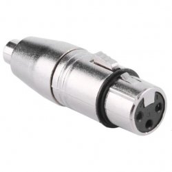 Proficon ADA12 adaptor XLR θηλυκό σε RCA θηλυκό