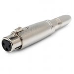 Proficon ADA17 adaptor XLR θηλυκό σε 6.3mm θηλυκό  