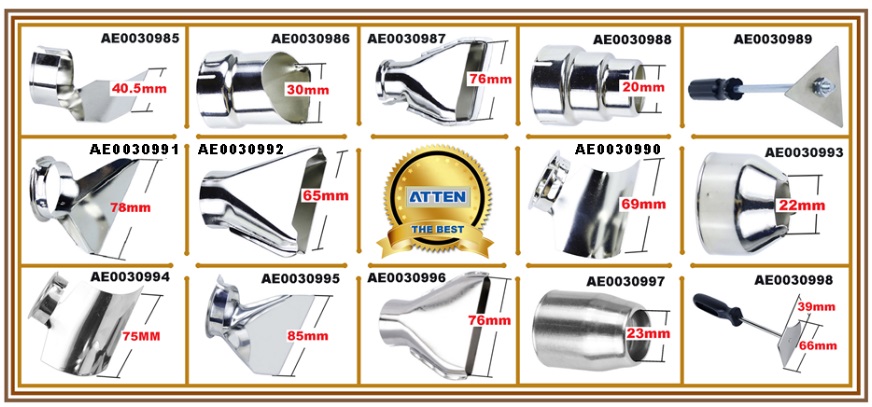 atten at-a2231 heat gun μύτες