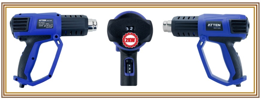 atten at-a2231 heat gun περιγραφή