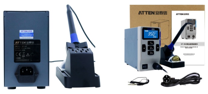 atten st965 65w πισω πλευρά και συσκευασία