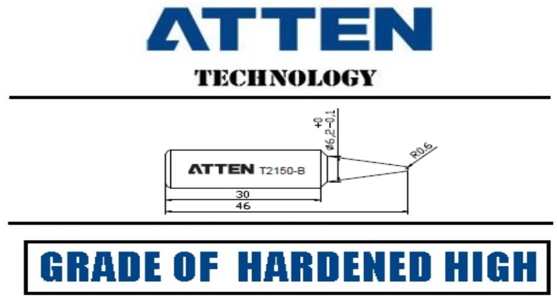 atten tip t2150 διαστάσεις