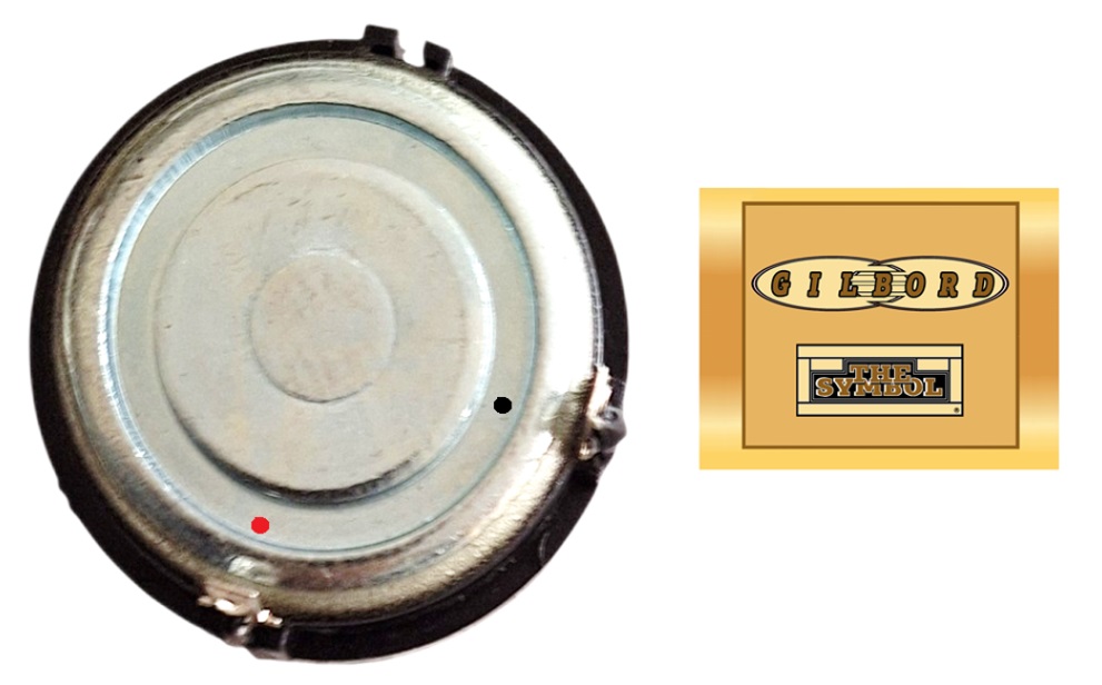 gilbord tw2324 μεγάφωνο twitter titanium πίσω πλευρά