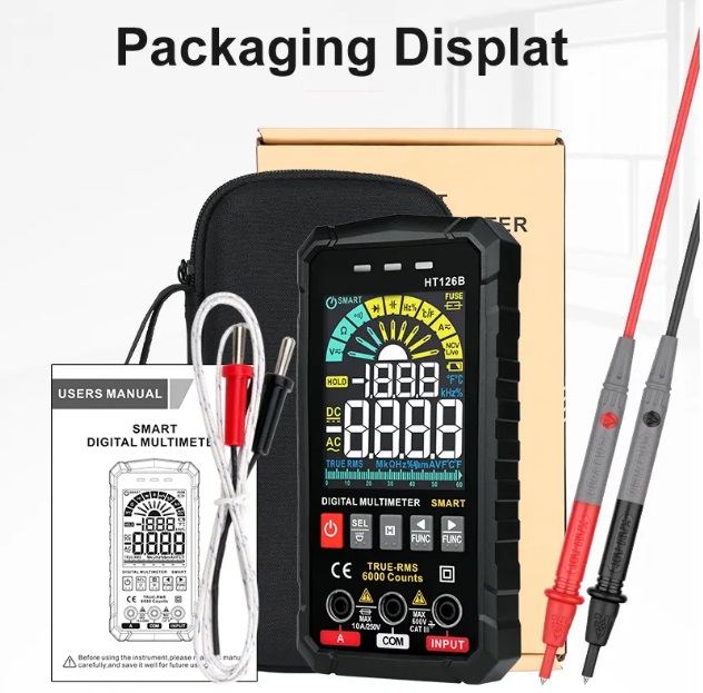 habotest ht126b digital multimeter packaging