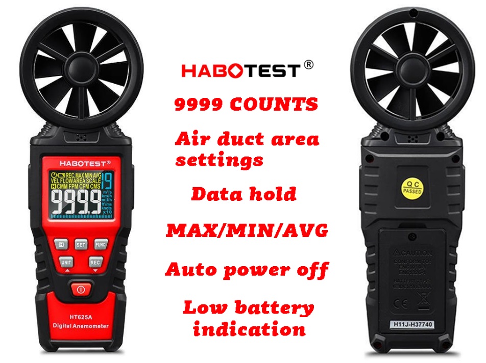 habotest ht625a front and rear side