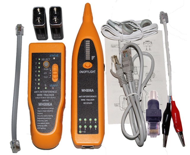 proficon tester20 cable tester περιεχόμενα στην συσκευασία